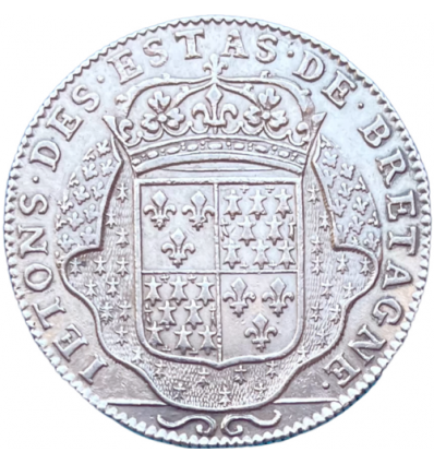 Bretagne, jeton Louis XIV Etats de Vannes s.d.  (1699 )