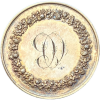 Médaille de mariage 1850