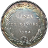 Jeton canal de Givors 1784