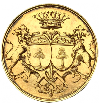 Médaille de mariage 1854