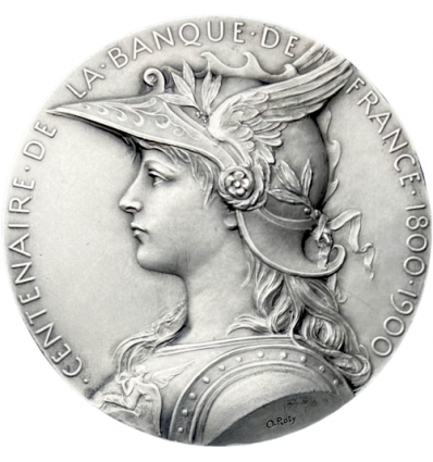 Centenaire de la Banque de France par Roty 1900