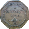 Corporations d'IDF, jeton Beuzant 1724