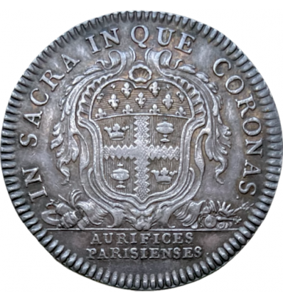 Jeton Louis XV corporation des orfèvres bijoutiers s.d.