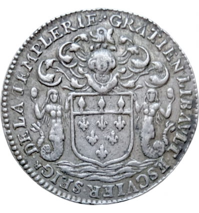 Jeton Gratien Libault, maire de Nantes 1671