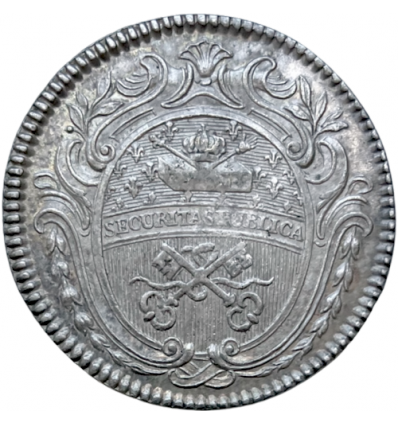 Jeton Louis XVI corporation des serruriers s.d.