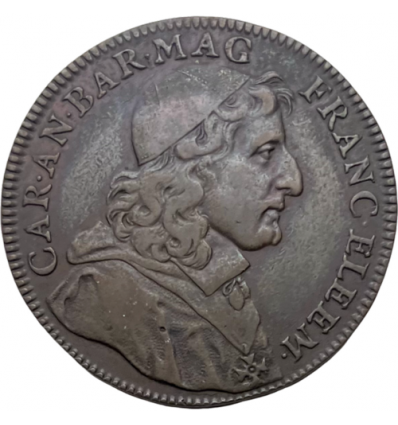 Jeton Antonio Barberini, archevêque-duc de Reims et grand aumônier de France 1656