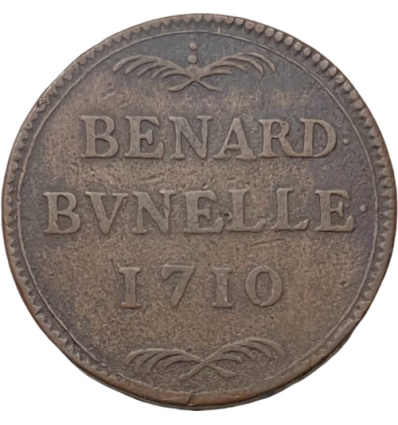 Corporations d'IDF, jeton Bernard Bunelle 1710