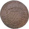 Noblesse d'Auvergne, jeton aux armes de Mr de Combre, prévôt de la Monnaie de Riom 1693