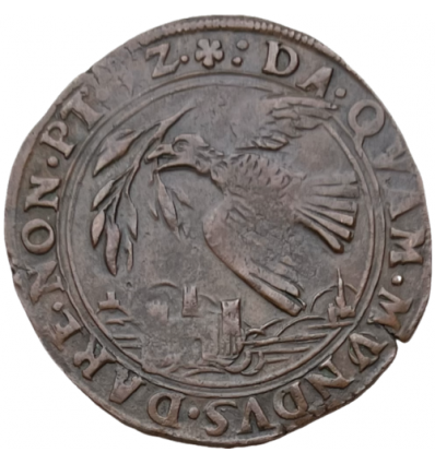 Pays-Bas méridionaux, jeton, Dordrecht, paix de Passau 1552